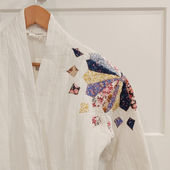 Anthropologie Quilted Patchwork Jacket